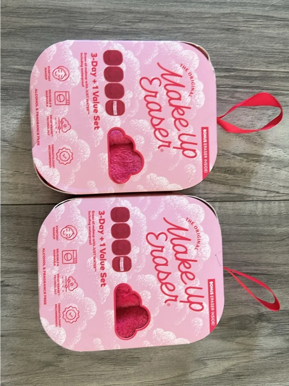 MakeUp Eraser Pink 3-Day +1 Value Set - Pack of 2
